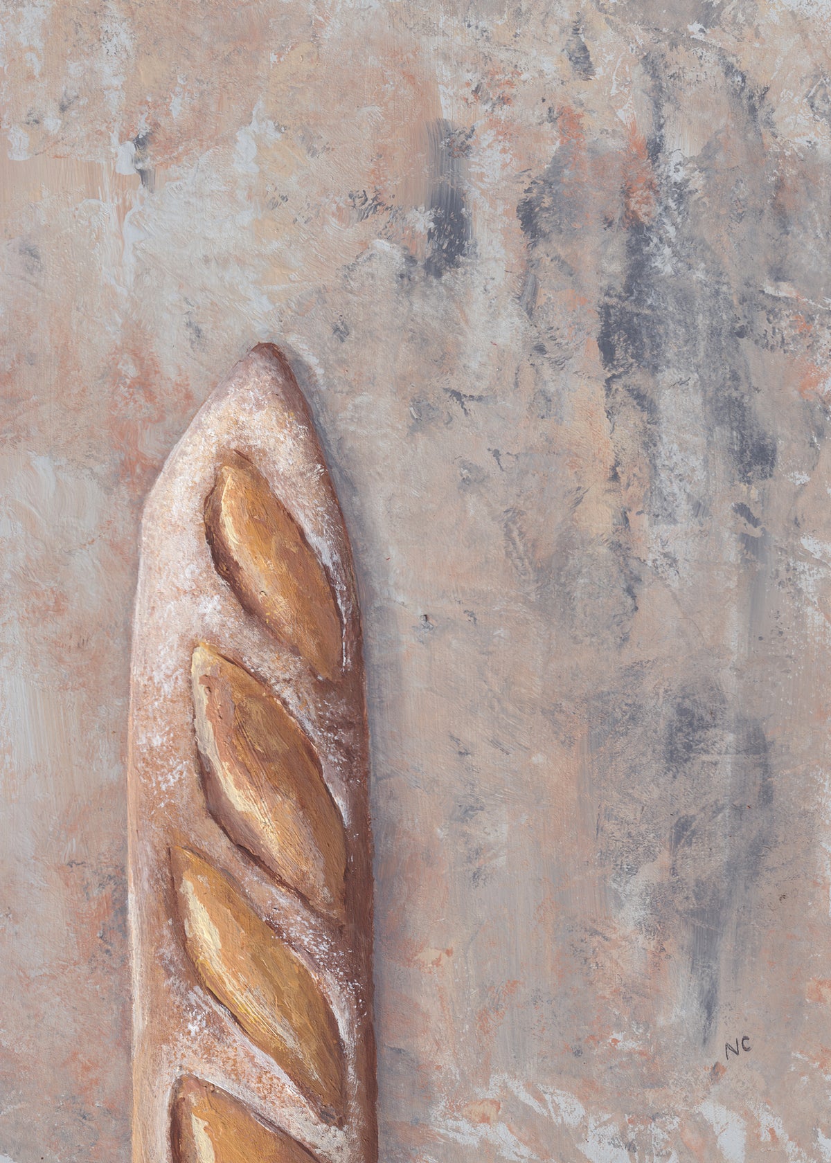 5x7 Print: Baguette