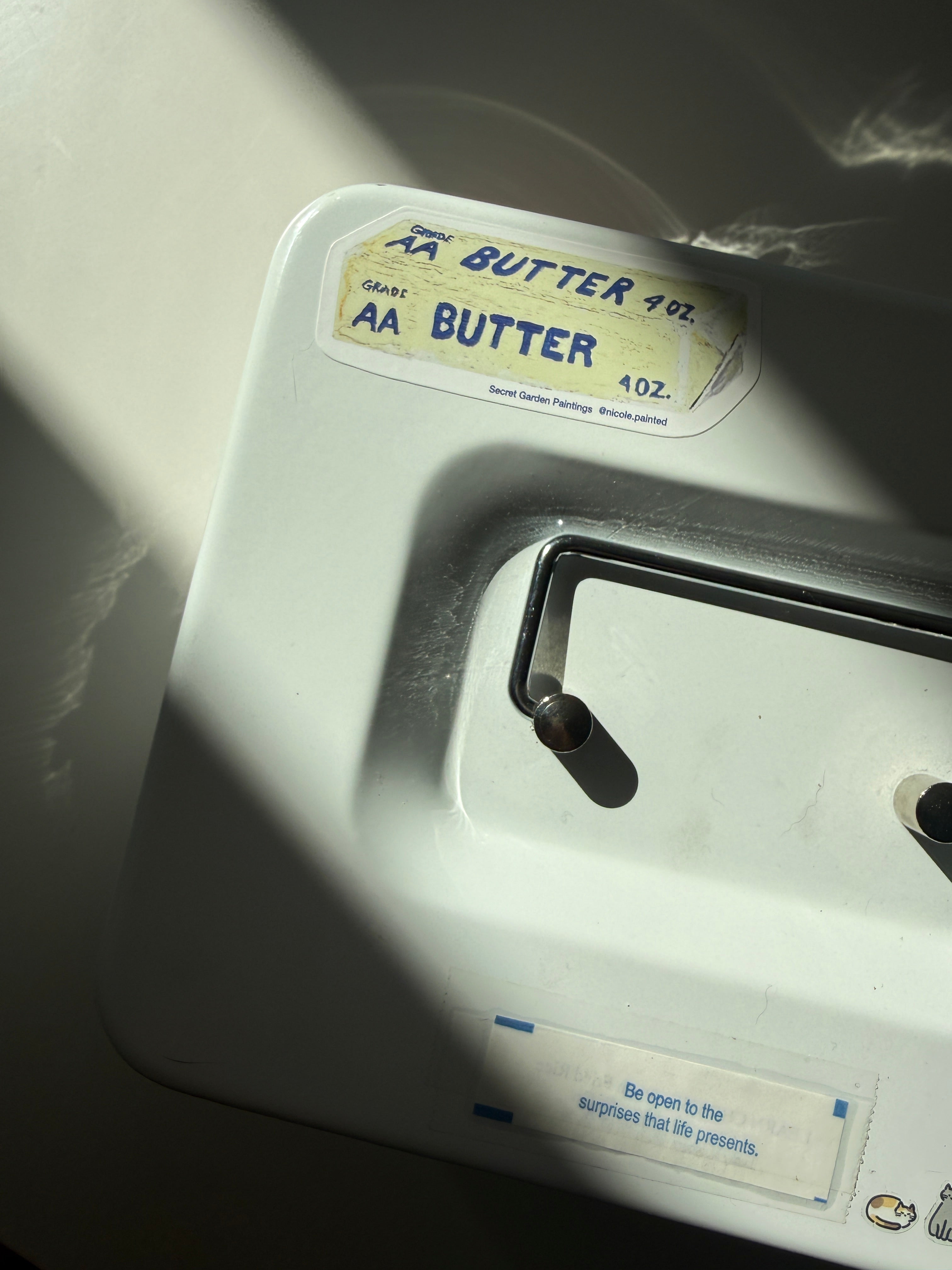 Butter Sticker