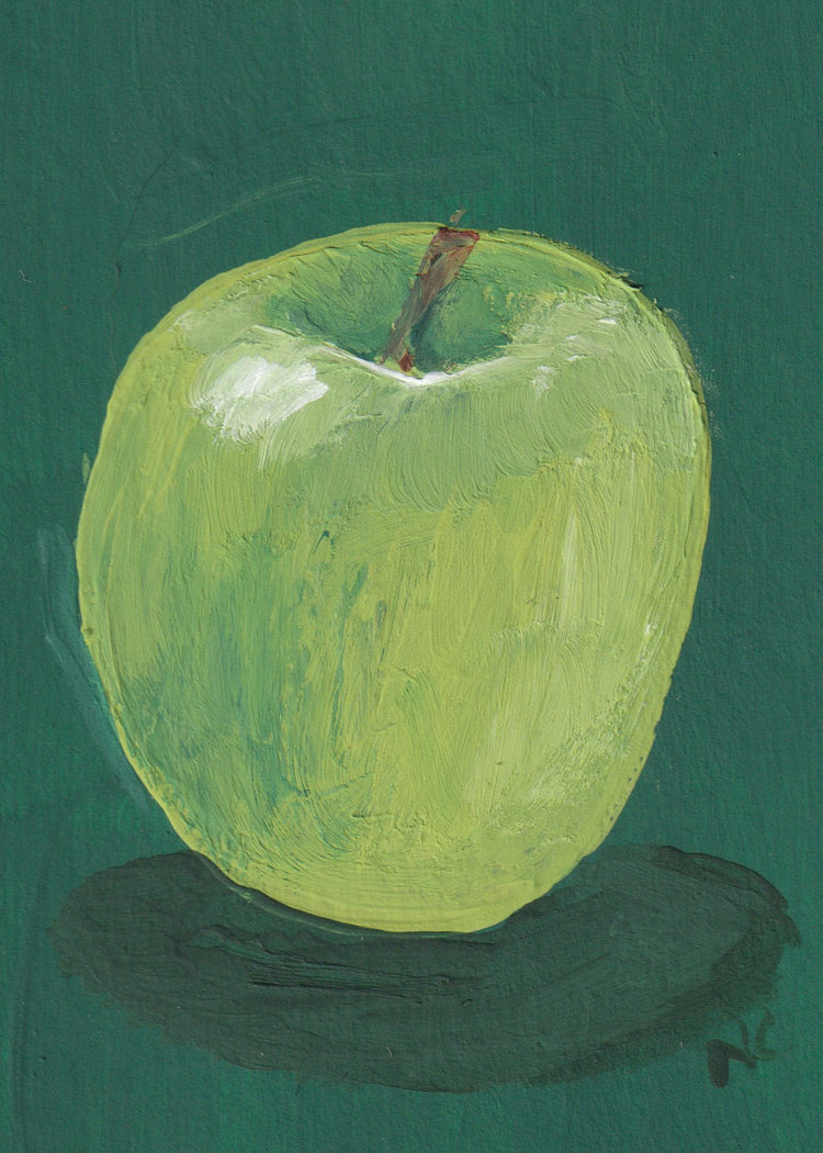 5x7 Print: Apple