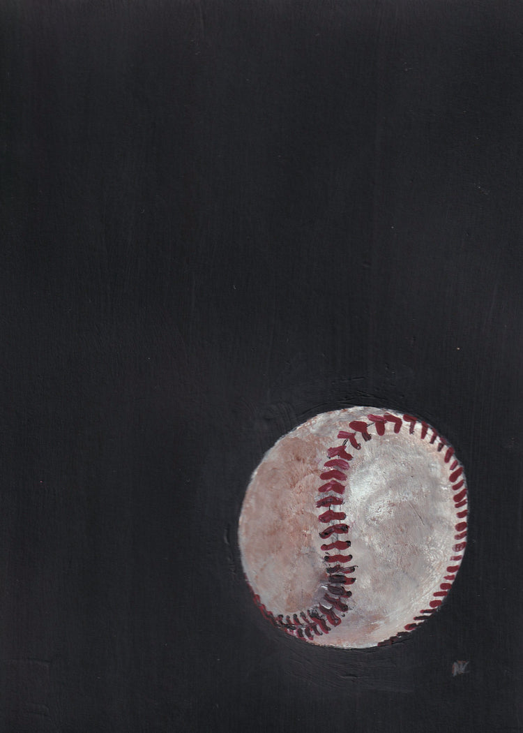 5x7 Print: Baseball