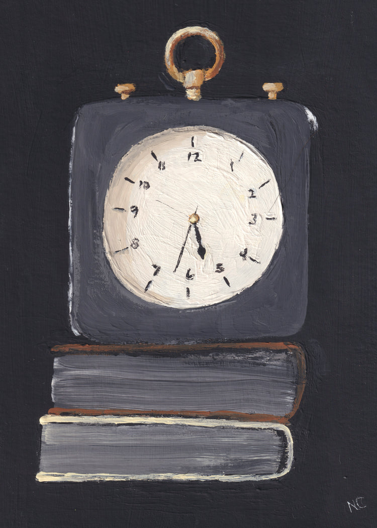 5x7 Print: Clock