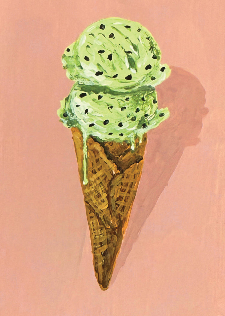5x7 Print: Mint Chip