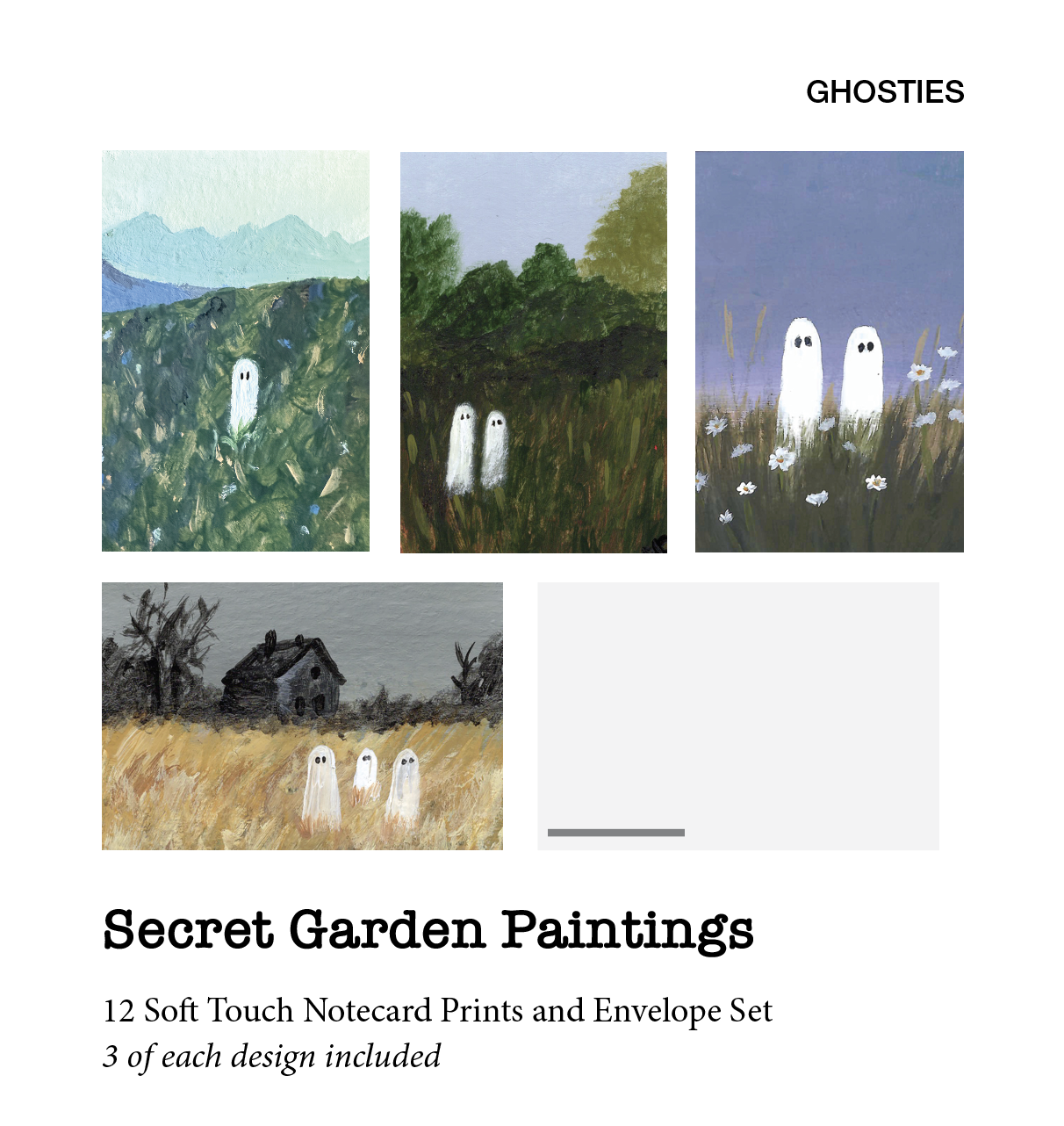 Notecards: Ghosties