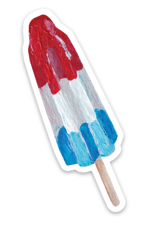 Sticker: 3" Bomb Pop