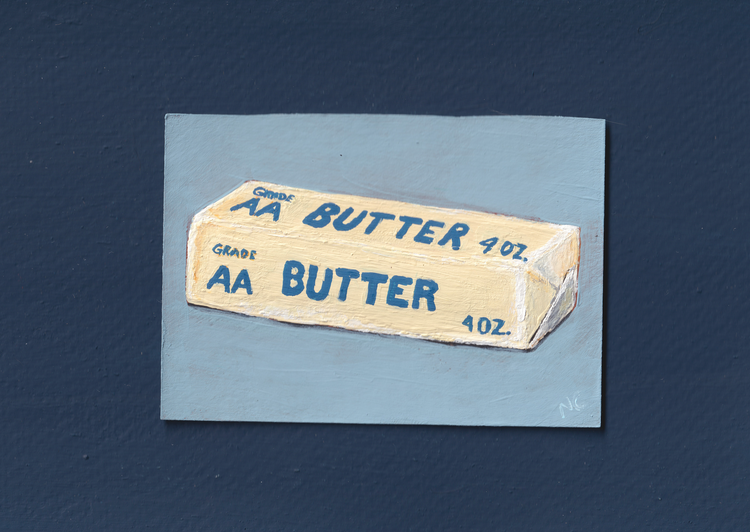 5x7 Print: Butter