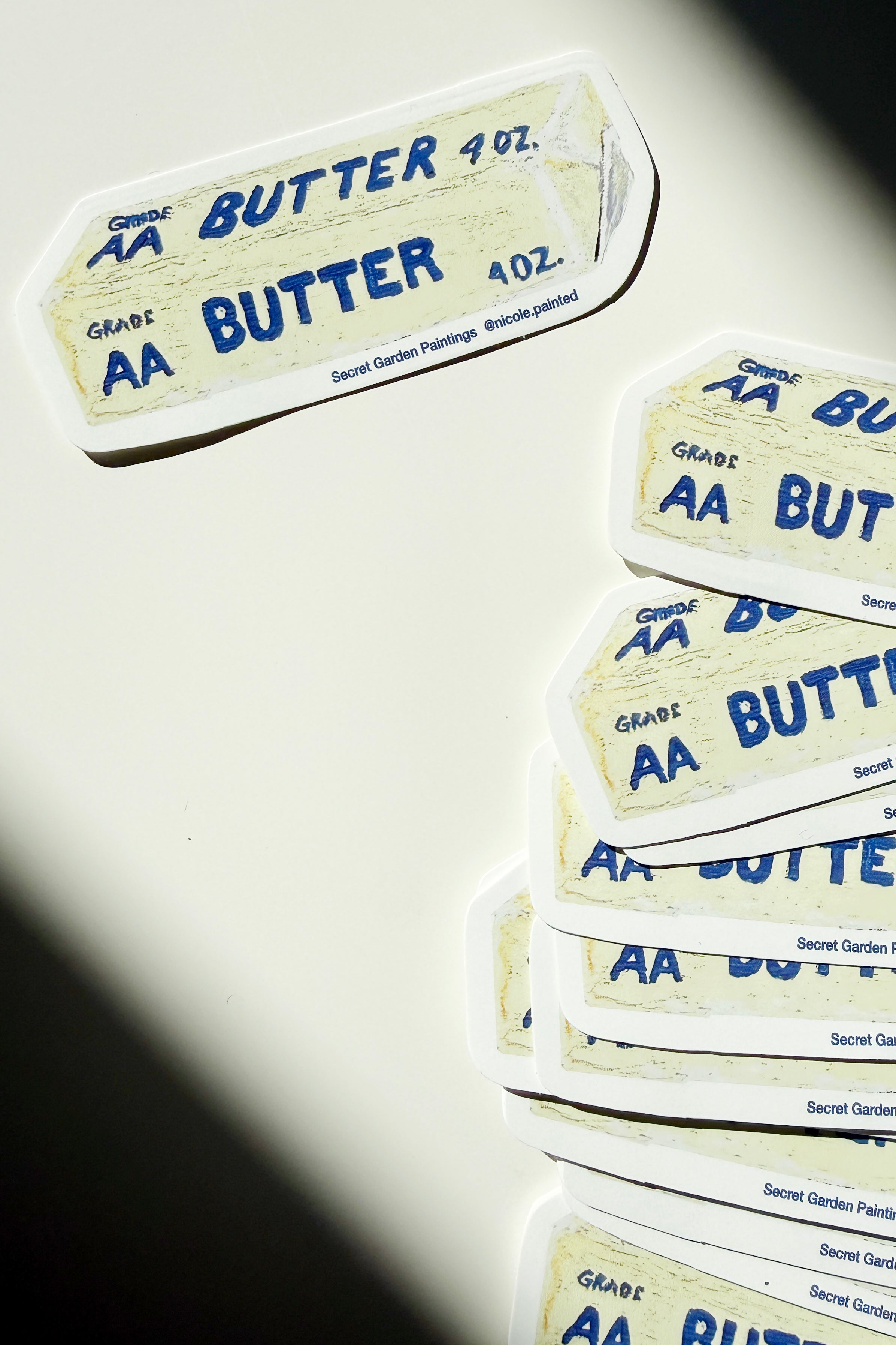Butter Sticker