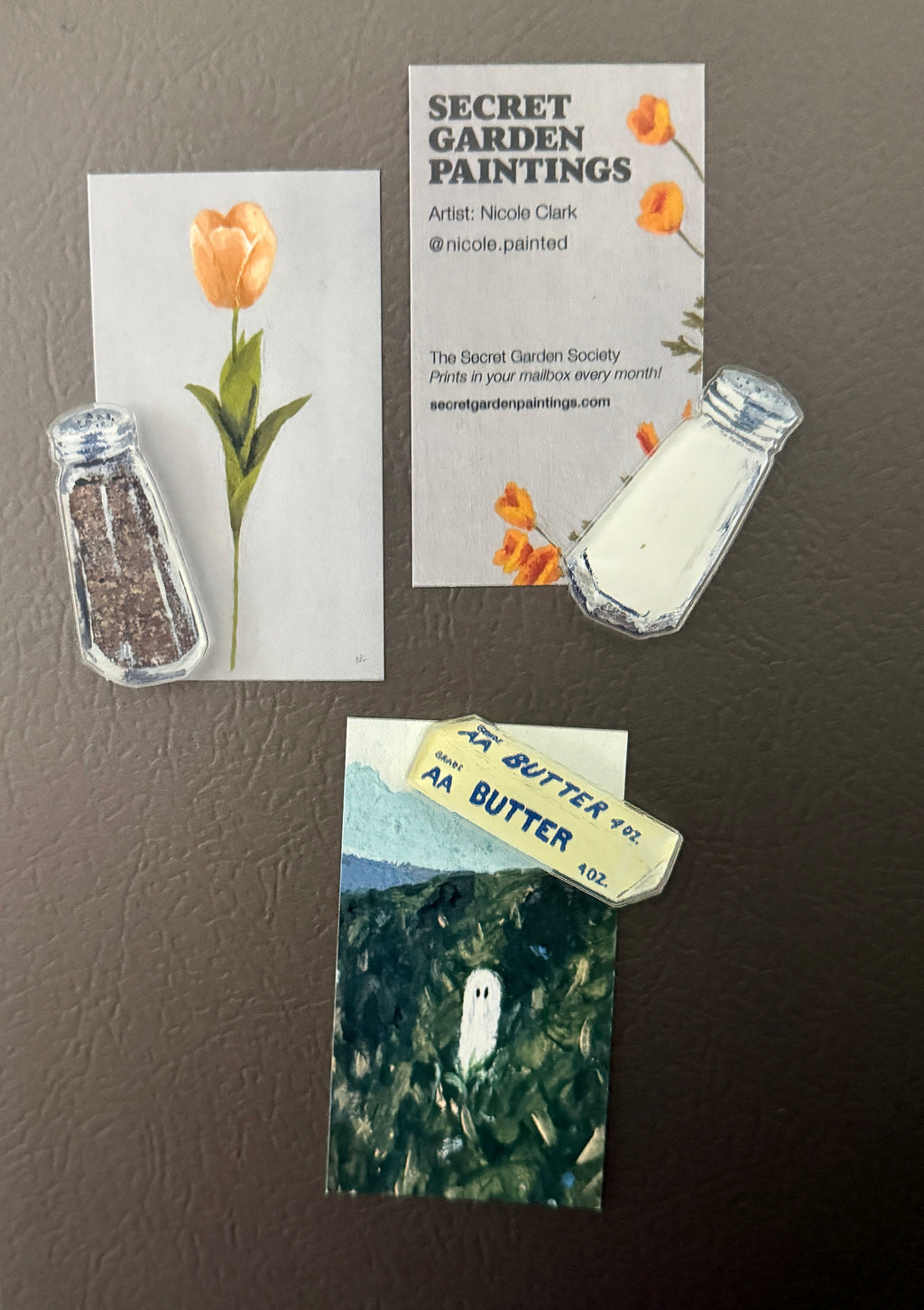 Magnet: Salt and Pepper Shakers