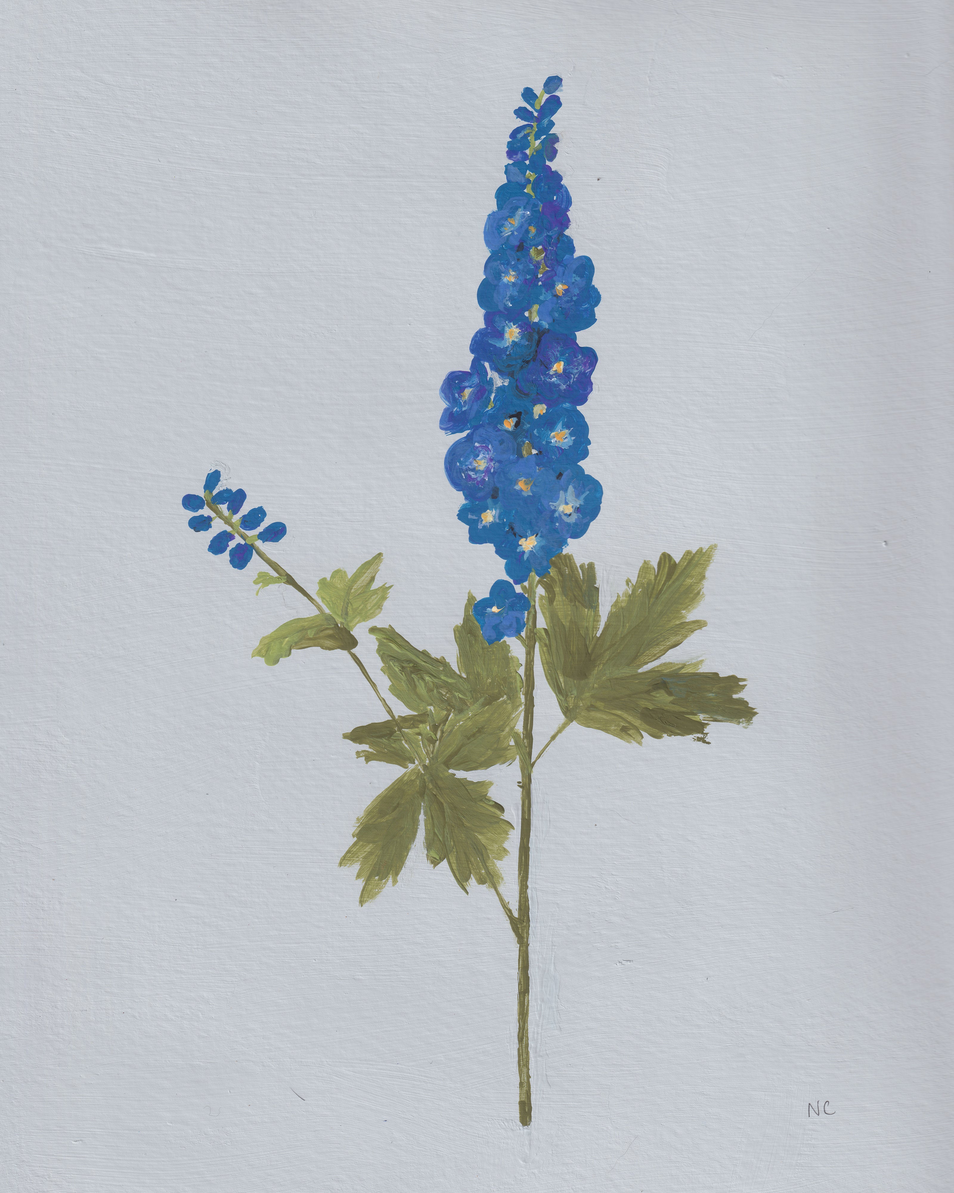Faux Flowers: Delphinium