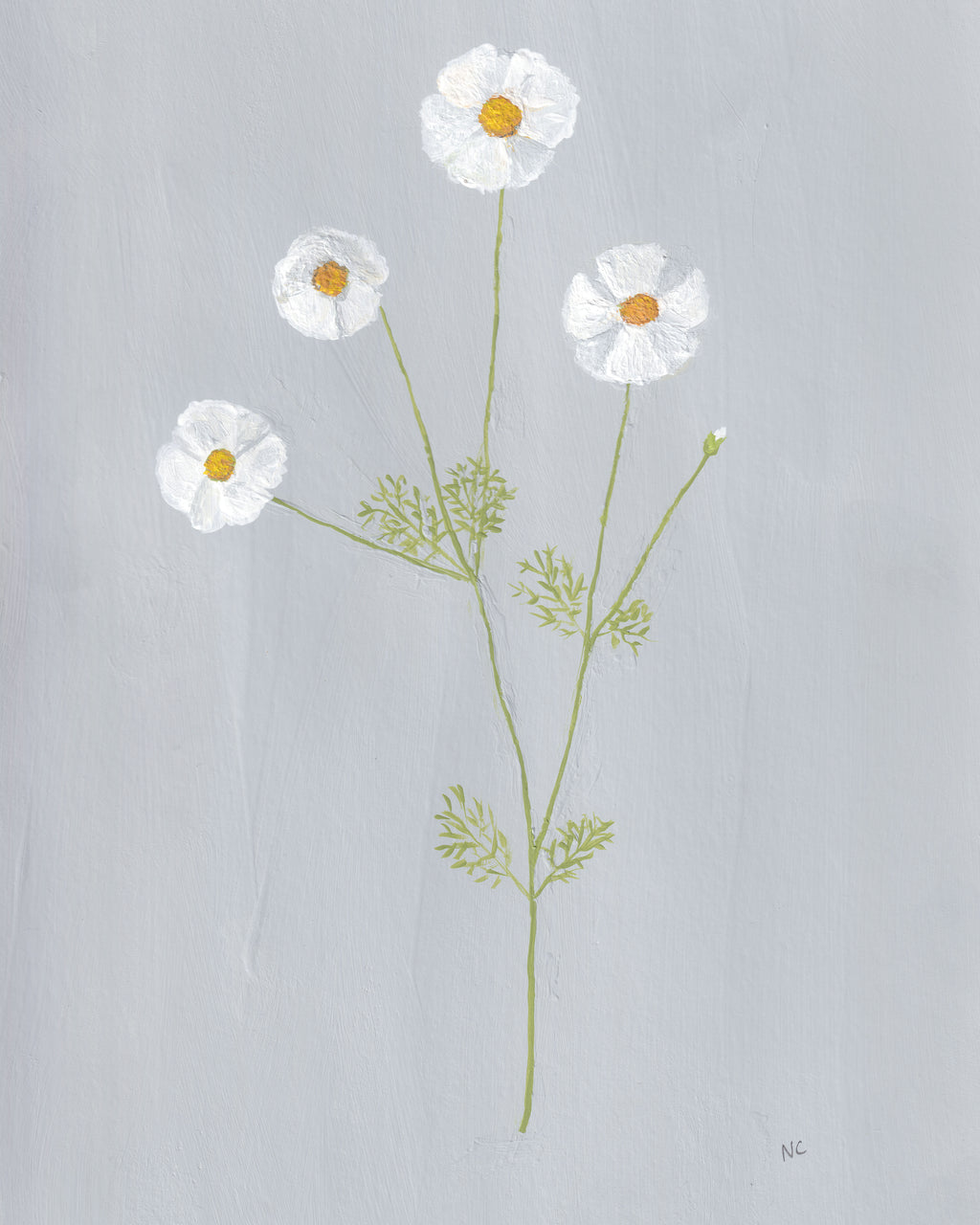 Print: Faux Flowers–Cosmos