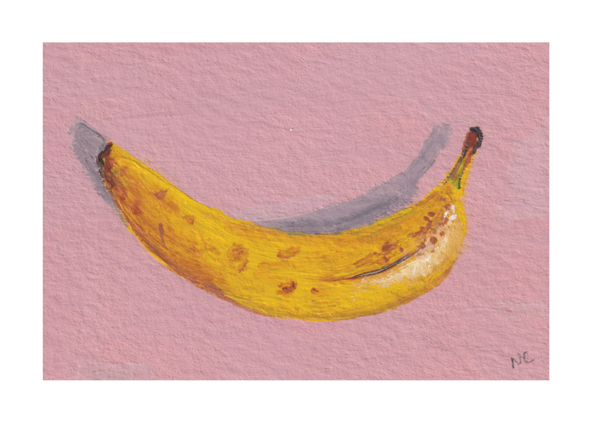 5x7 Print: Banana